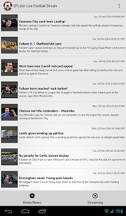 EPLsite: Live Football Stream应用截图第1张