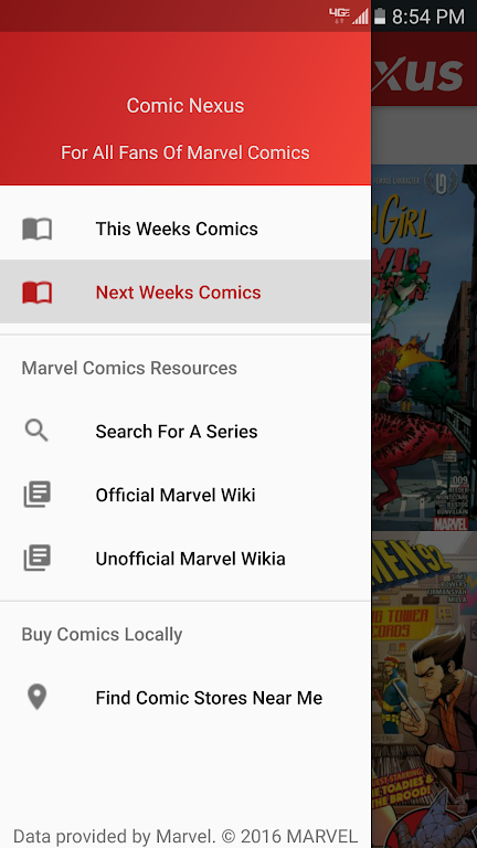 Comic Nexus Captura de tela 1