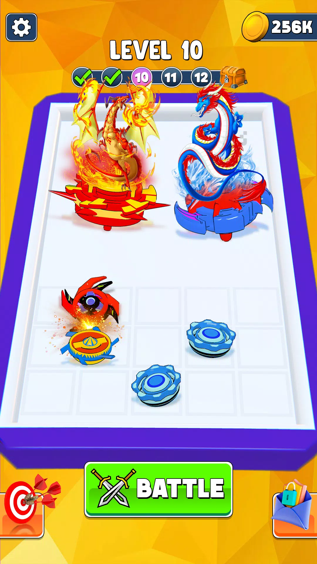 Merge & Battle Spinner Game Captura de pantalla 1