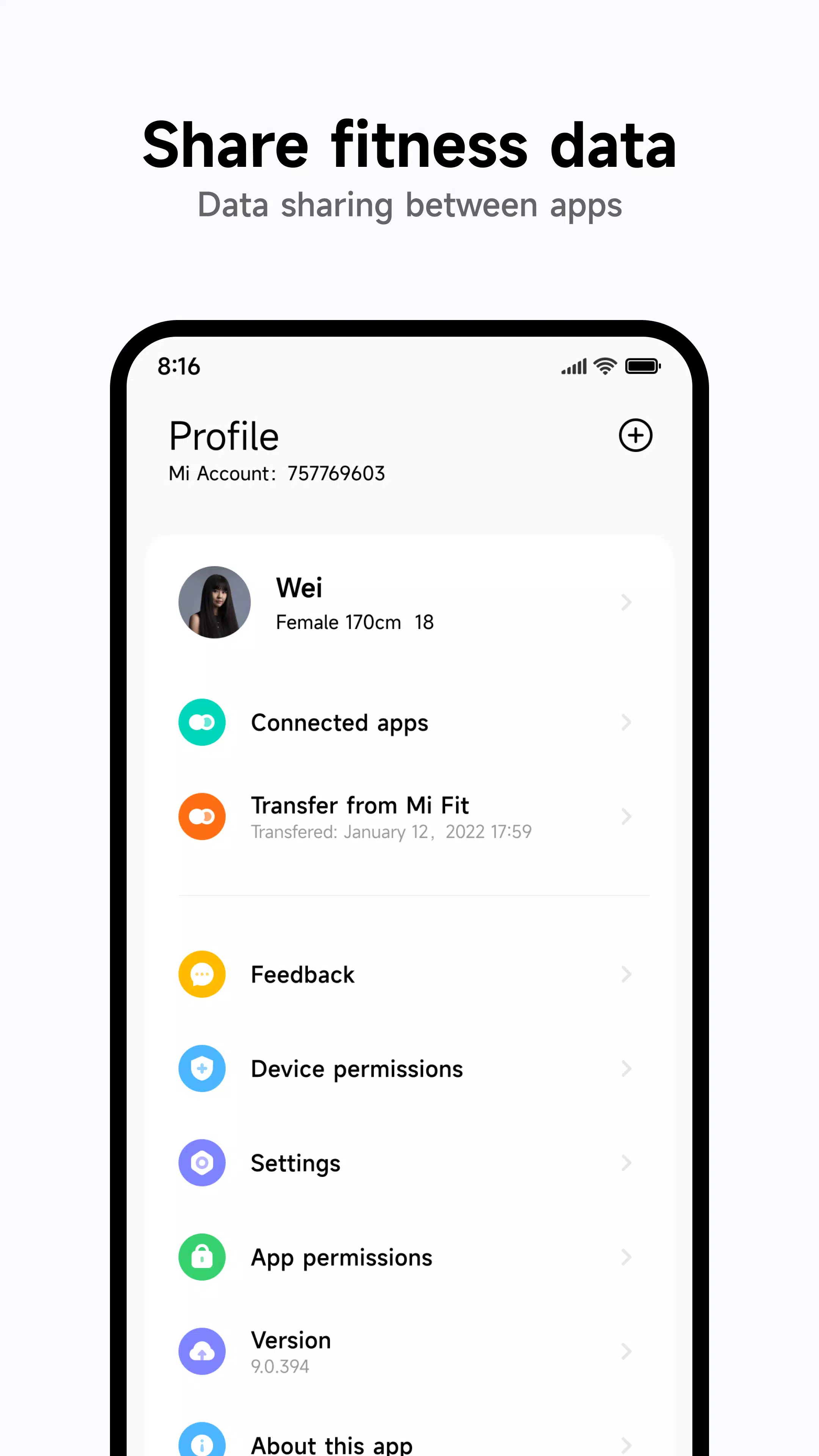 Mi Fitness Ảnh chụp màn hình 3