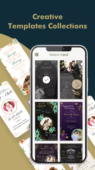 Engagement Card Maker & Design スクリーンショット 2