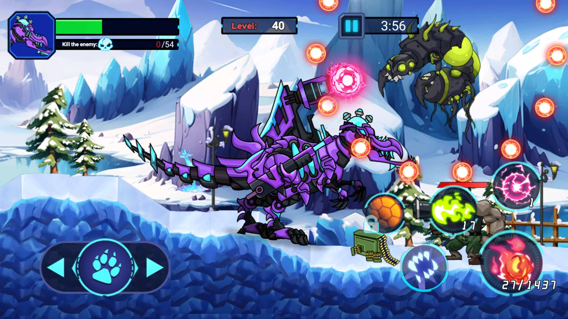 Mech Dinosaur War 螢幕截圖 2