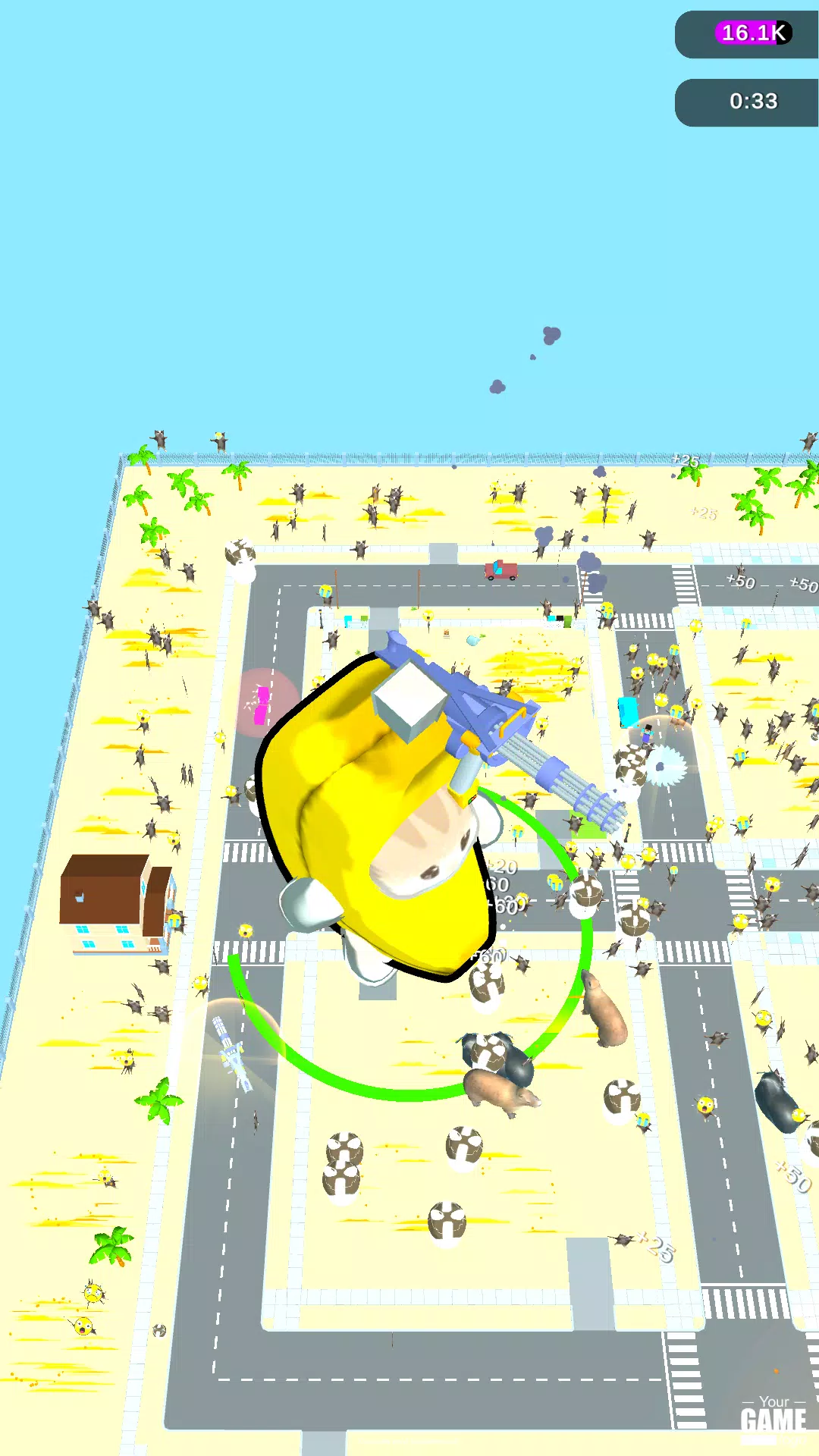 Happy Banana Cat VS Meme Cats 螢幕截圖 0