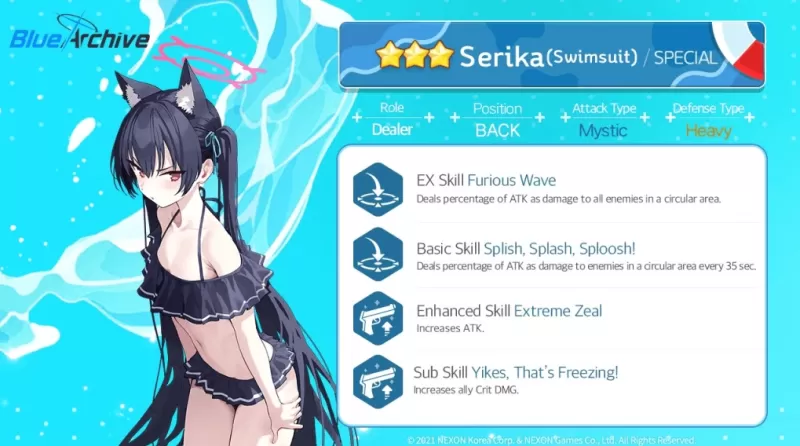 Blue Archive: Serika Character Guide - Meilleure construction et stratégie