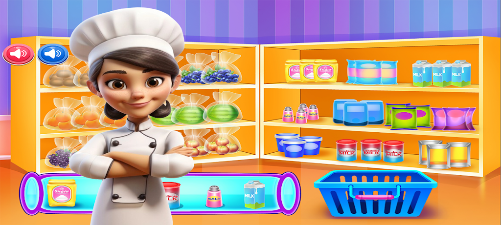 game cooking candy decoration 螢幕截圖 0