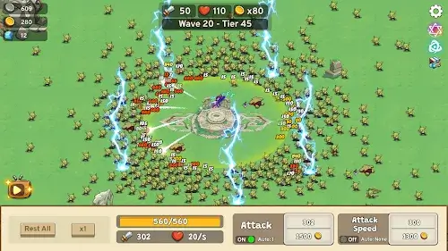Empire Kingdom Idle Army TD 螢幕截圖 2