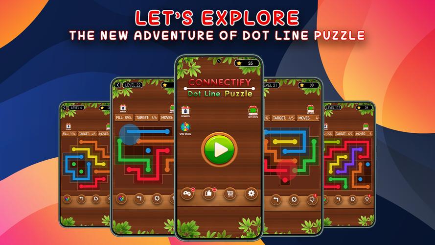Dot Connect - Two Dots Puzzles ဖန်သားပြင်ဓာတ်ပုံ 0