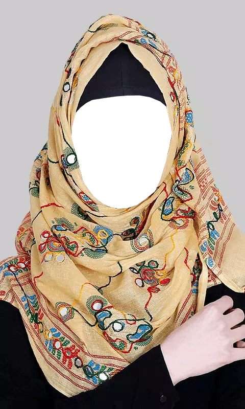 Hijab Girls Scarf Photos 스크린샷 1