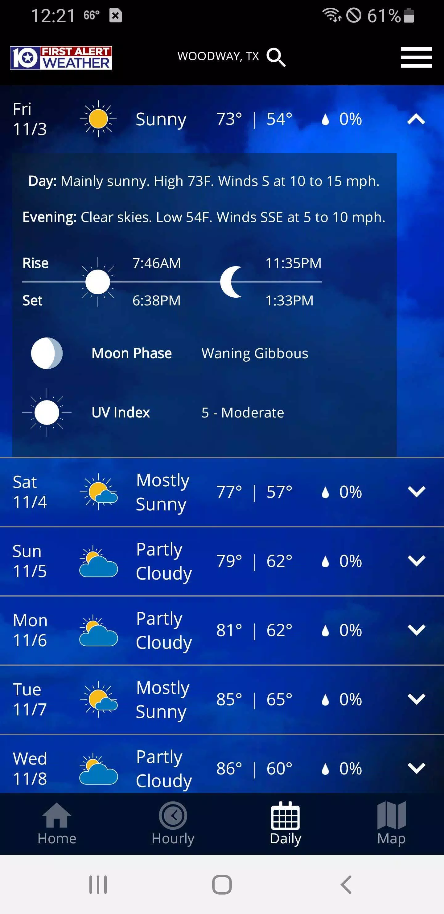 KWTX Weather 螢幕截圖 2