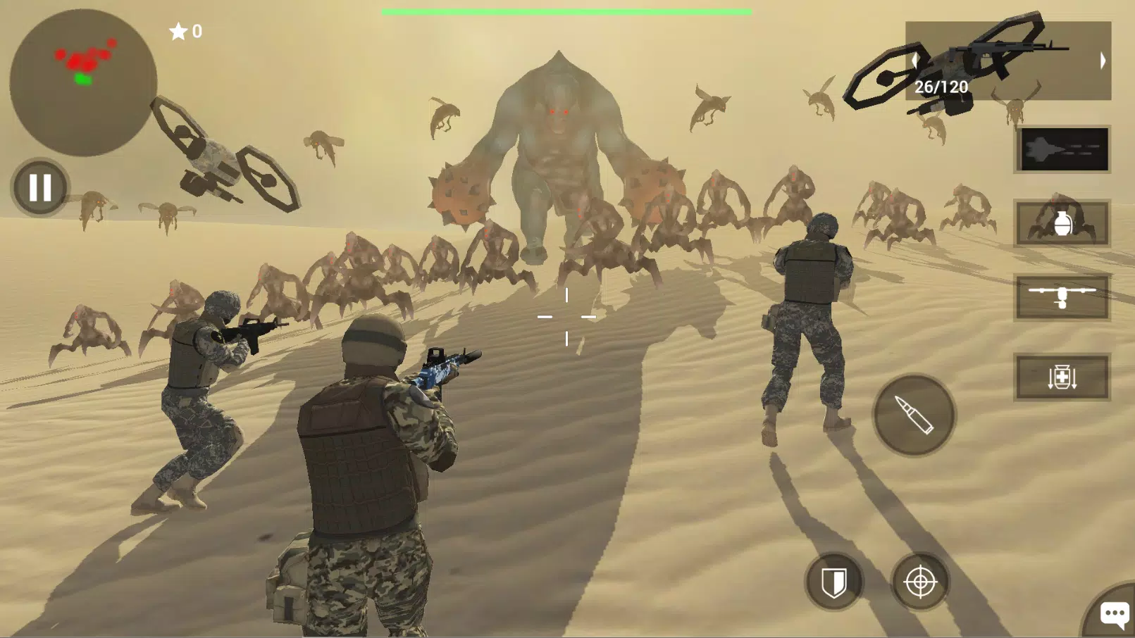 Planet Protect Squad PvP & PvE 螢幕截圖 0