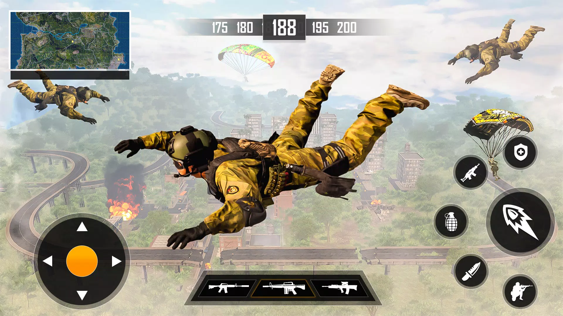 FPS Commando Mission- War Game 螢幕截圖 0
