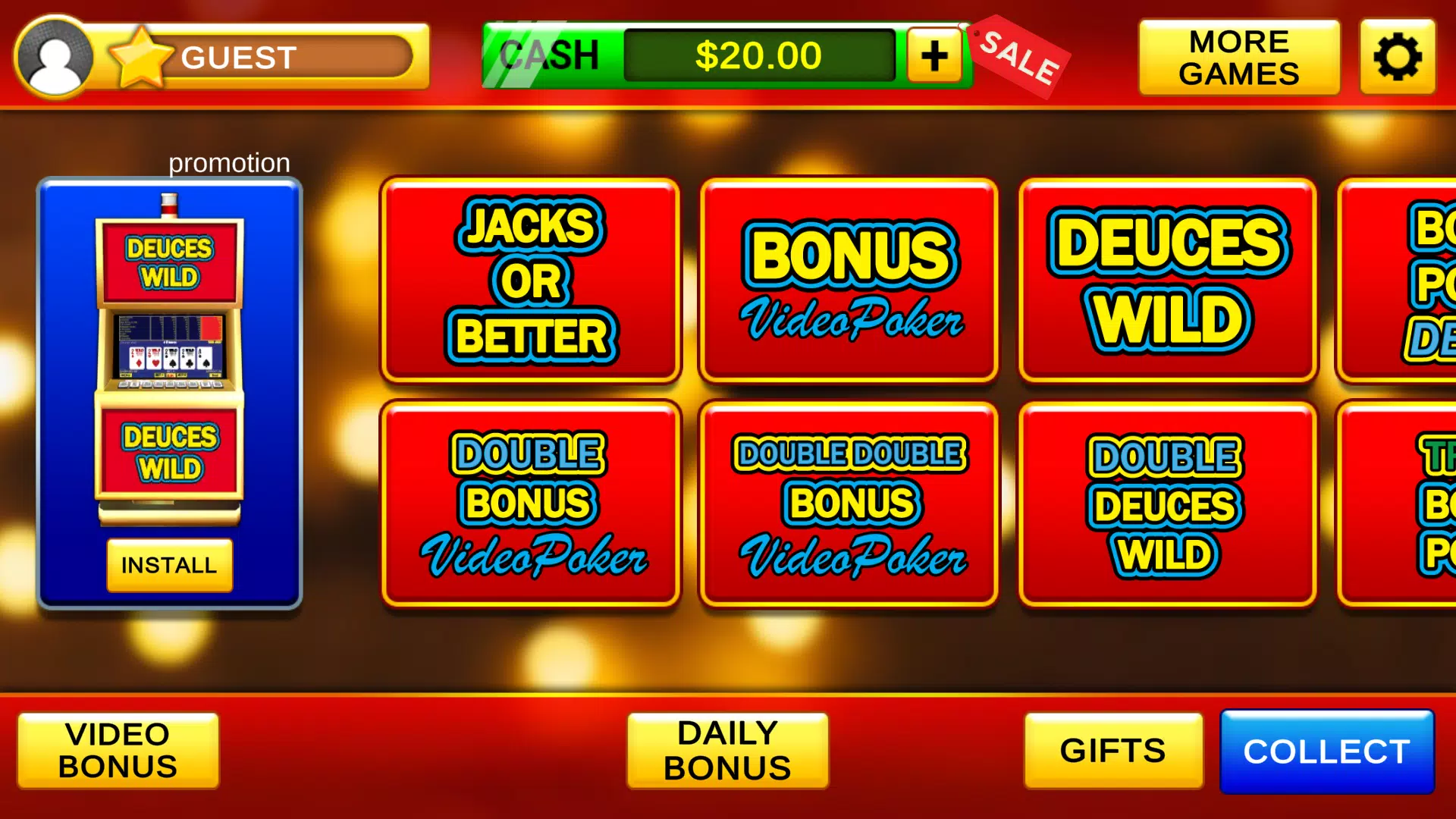 Video Poker Casino 螢幕截圖 3
