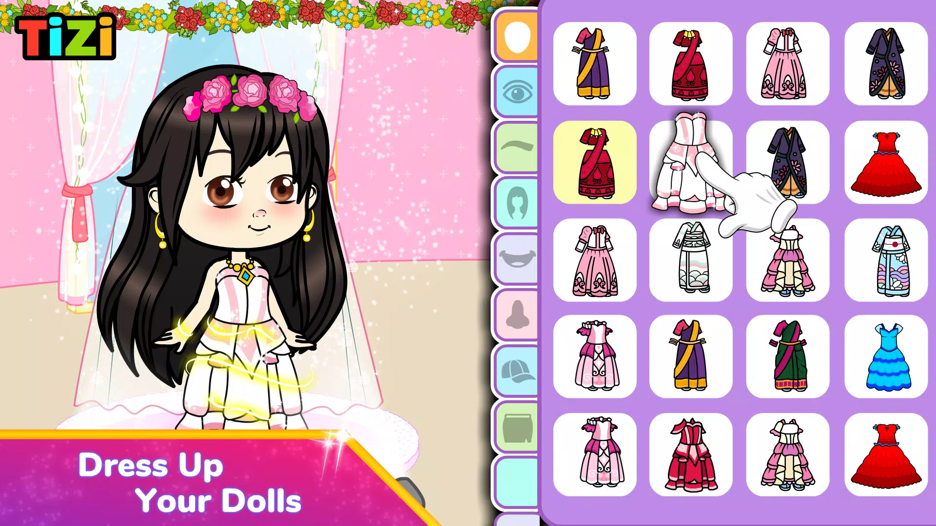 Tizi Town: Doll Dress Up Games Capture d'écran 1