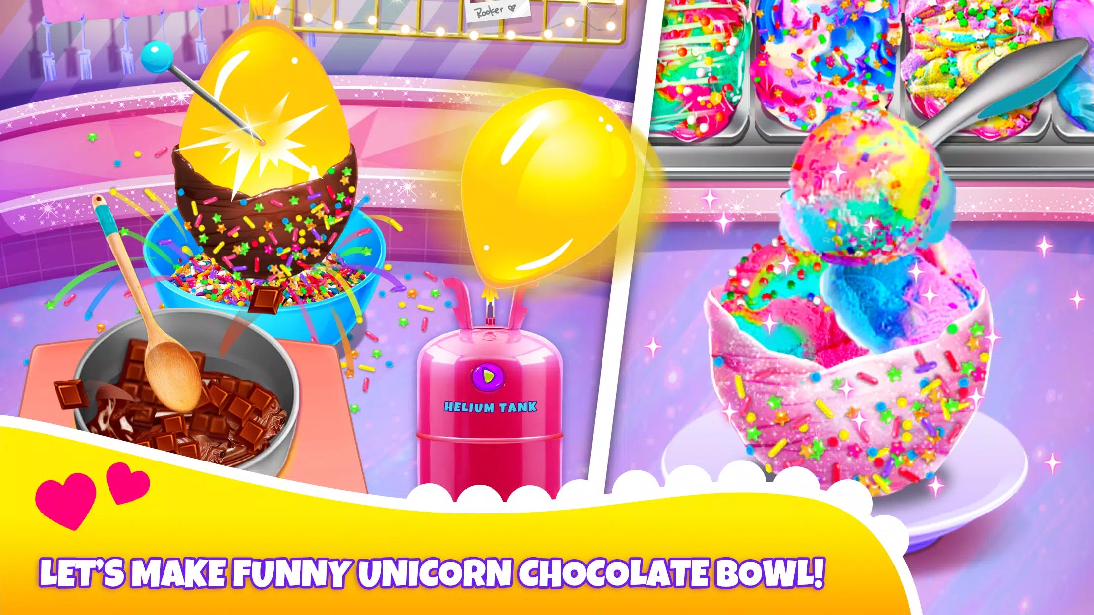 Girl Games: Unicorn Cooking Tangkapan skrin 3