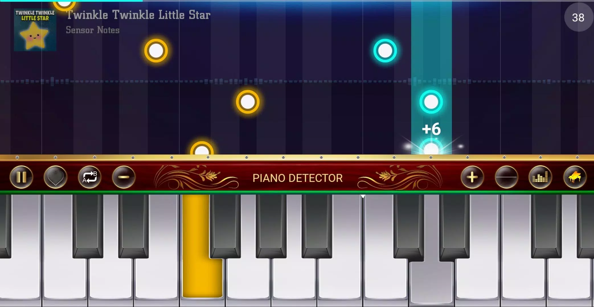 Piano Detector ဖန်သားပြင်ဓာတ်ပုံ 3