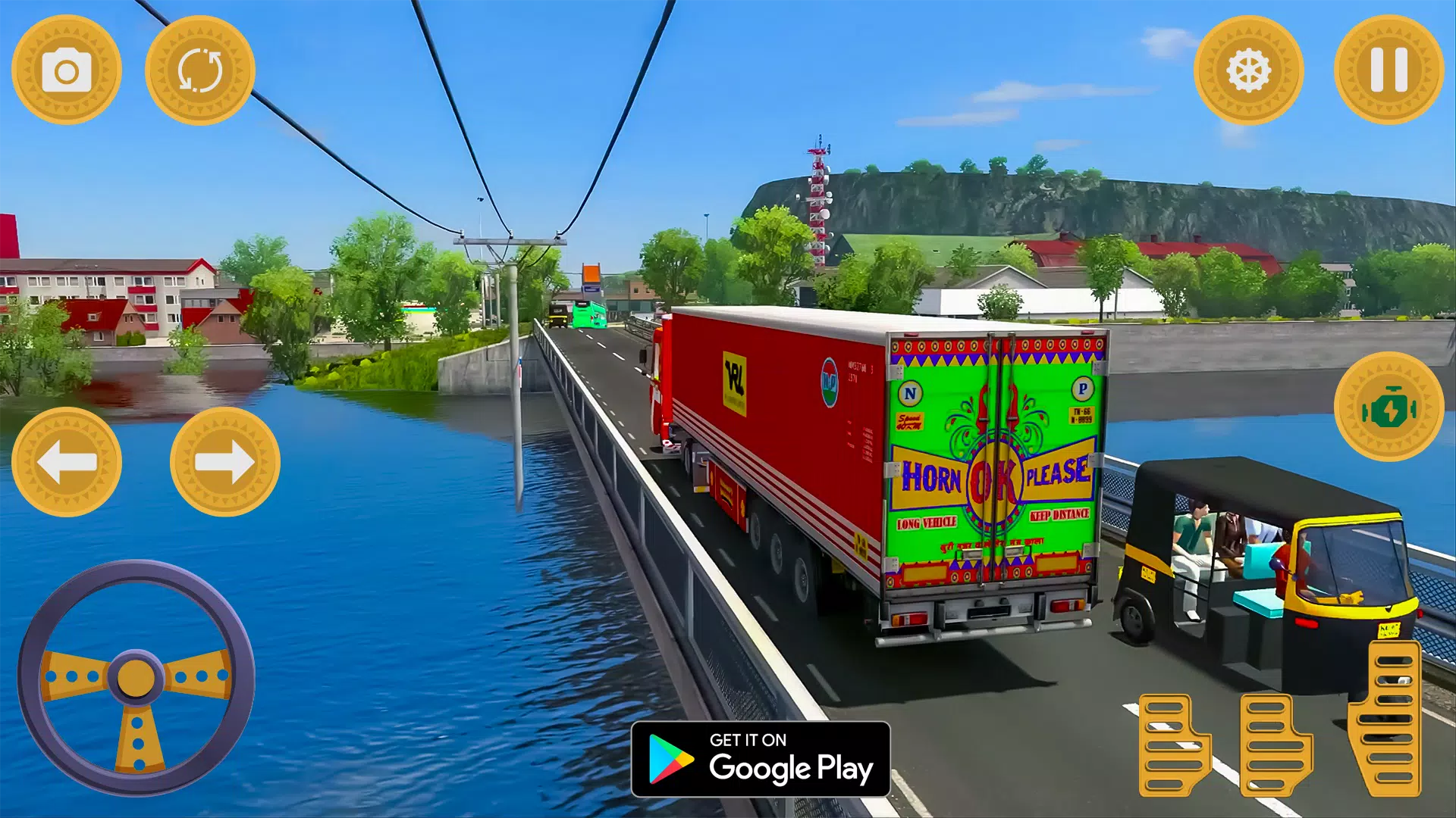 Indian Truck Cargo Simulator 螢幕截圖 2