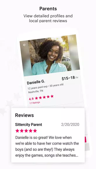 Sittercity: Find Child Care应用截图第3张