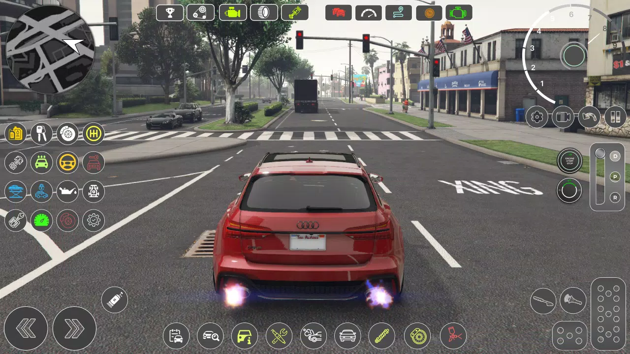 Street Speed: Audi RS6 Driving 螢幕截圖 0