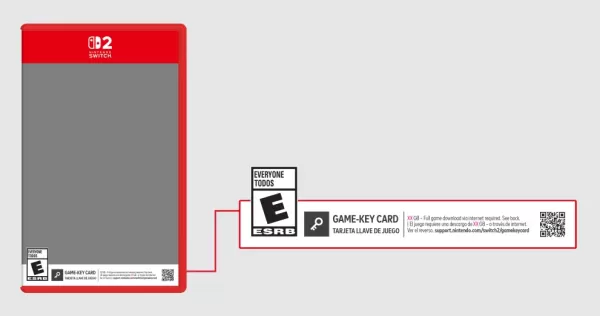 Nintendo Switch 2遊戲鍵卡