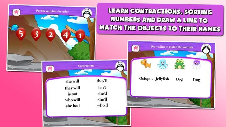Panda 1st-Grade Learning Games ภาพหน้าจอ 2