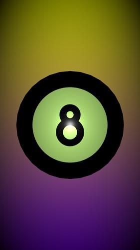 Magic 8 Ball Live Wallpaper 3D 螢幕截圖 3