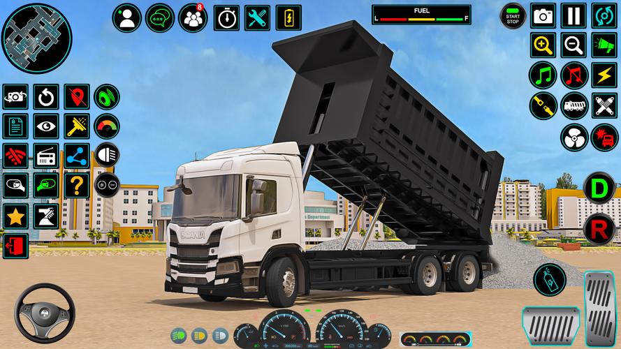 Car Transport Truck Driver 3D Captura de pantalla 3