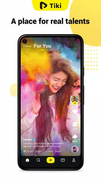 Tiki - Short Video App Zrzut ekranu 0