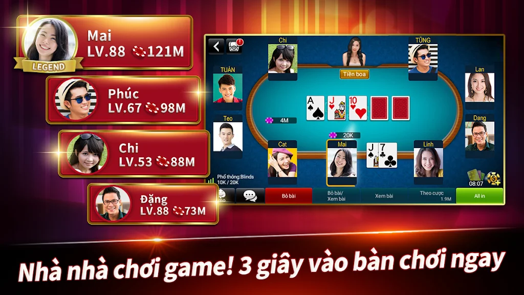 Đấu Trường Poker应用截图第1张