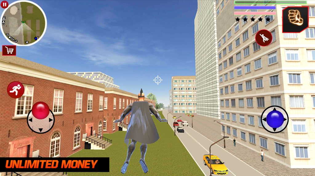 Super Hero Us Vice Town Gangst Zrzut ekranu 1