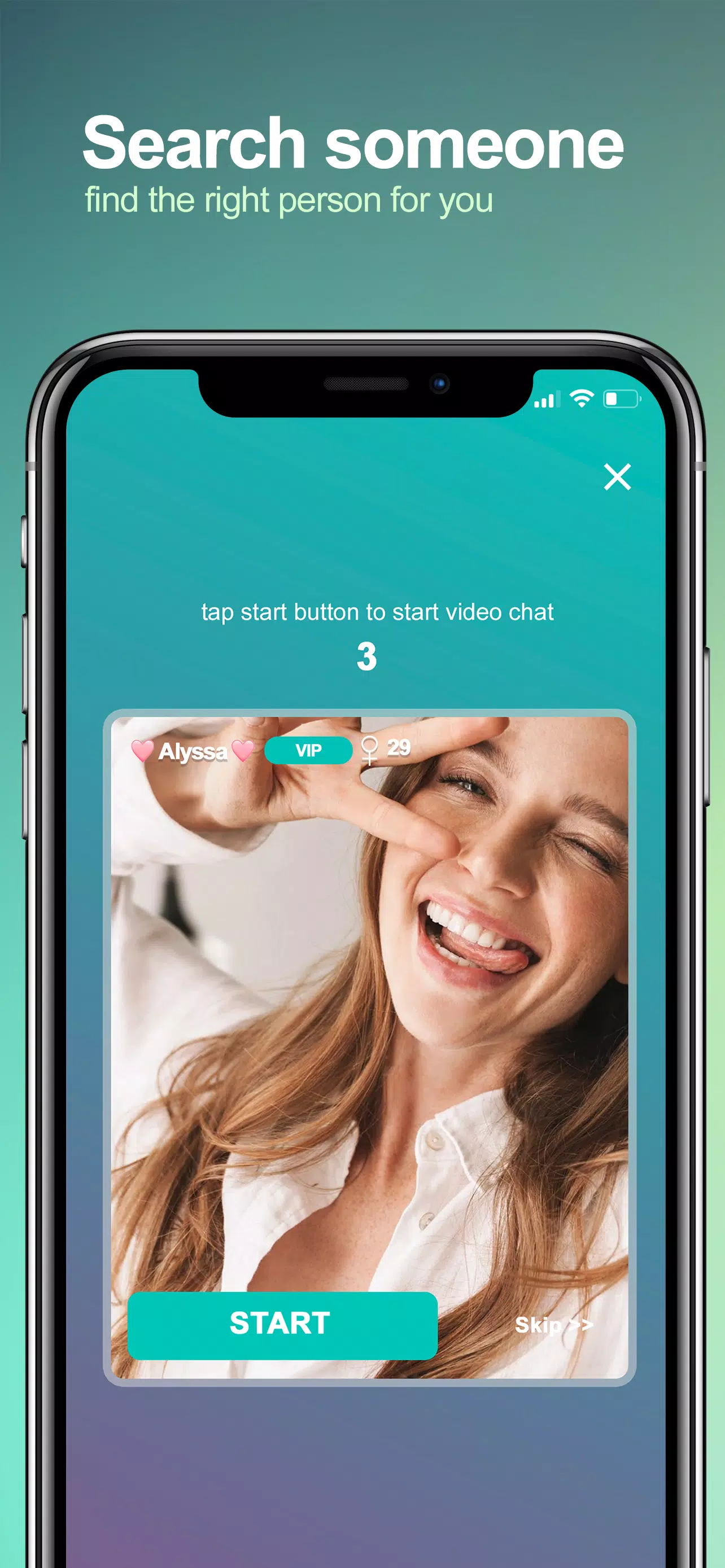 Schermata Peek - Live Video Chat 1