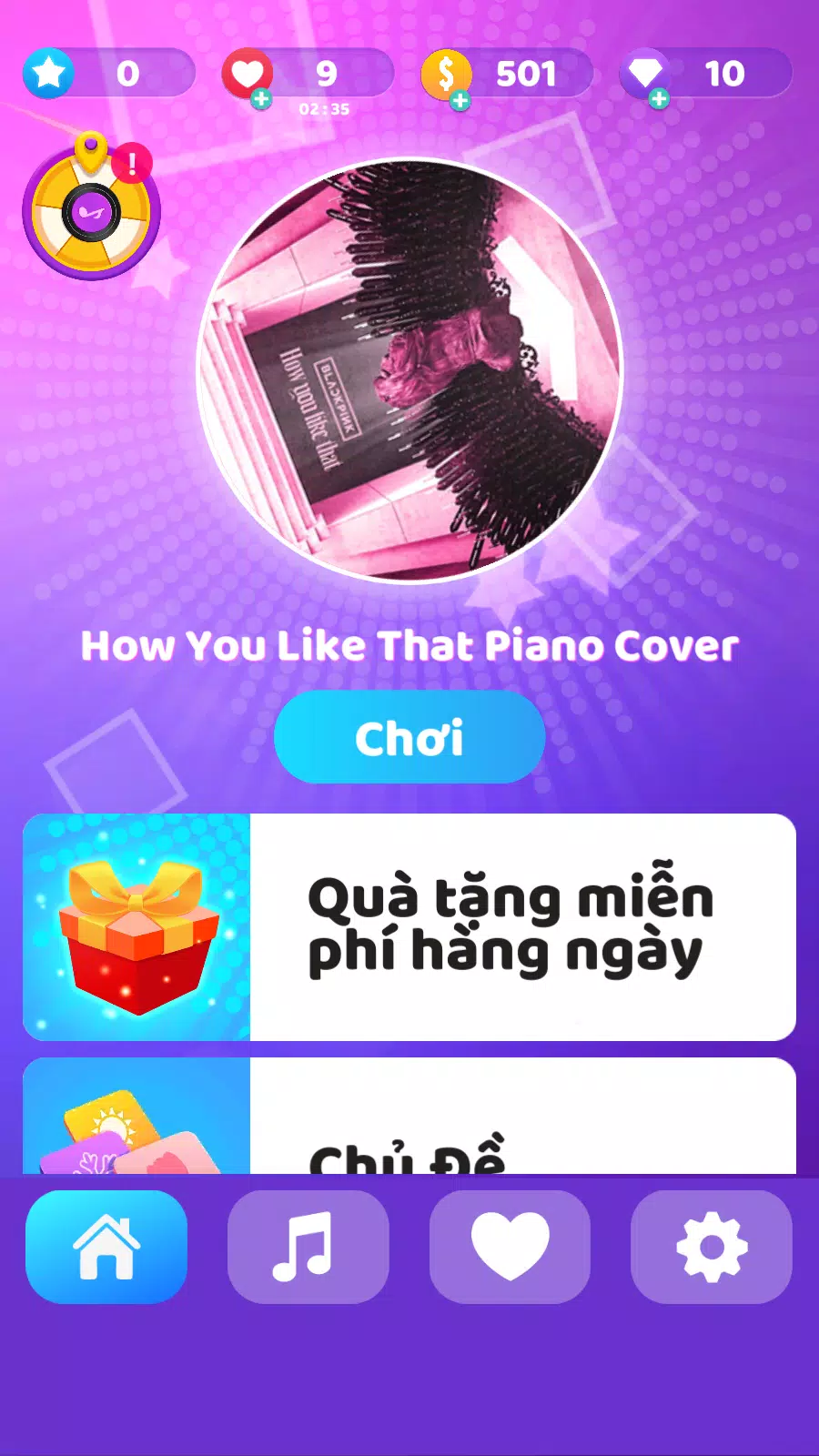 Pink Piano Tiles Kpop 2025 Capture d'écran 1