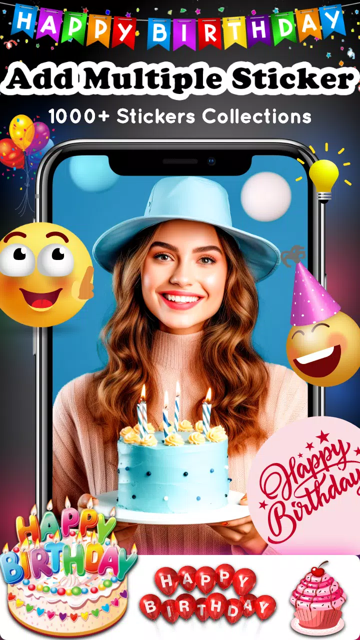 Birthday Video Maker 螢幕截圖 3
