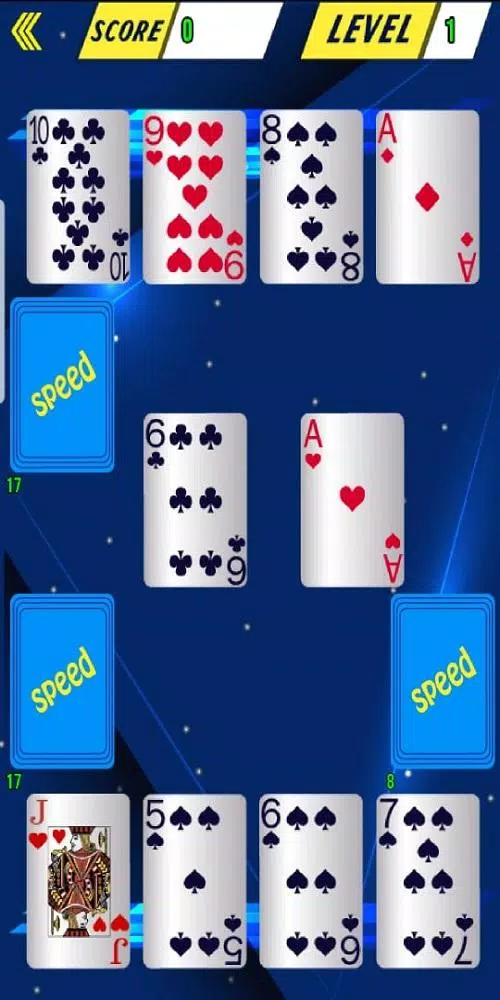 Speed Card Game Tangkapan skrin 2