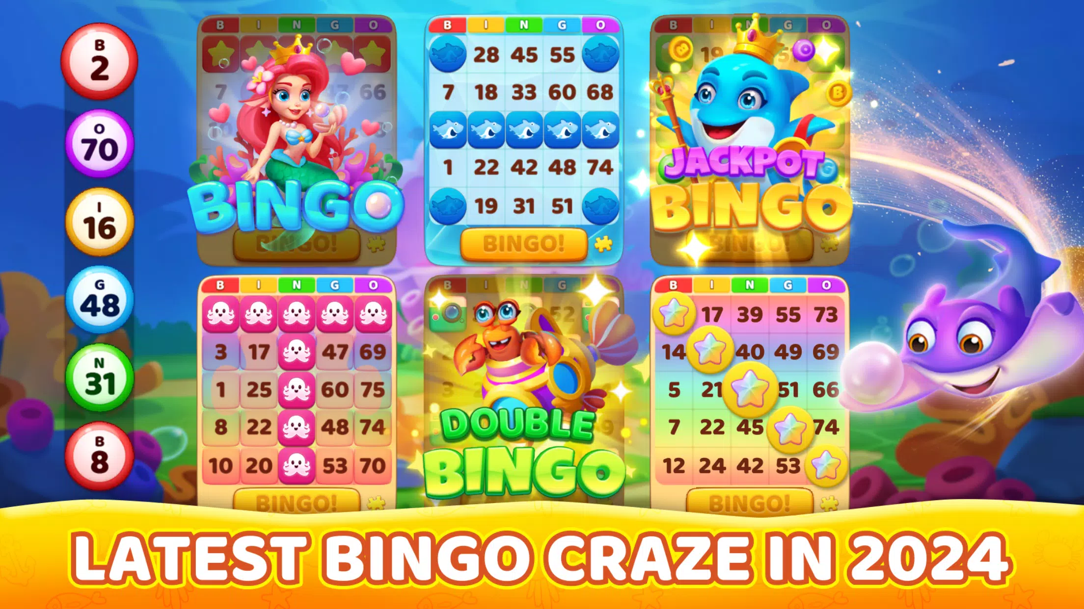 Bingo Ocean 螢幕截圖 0