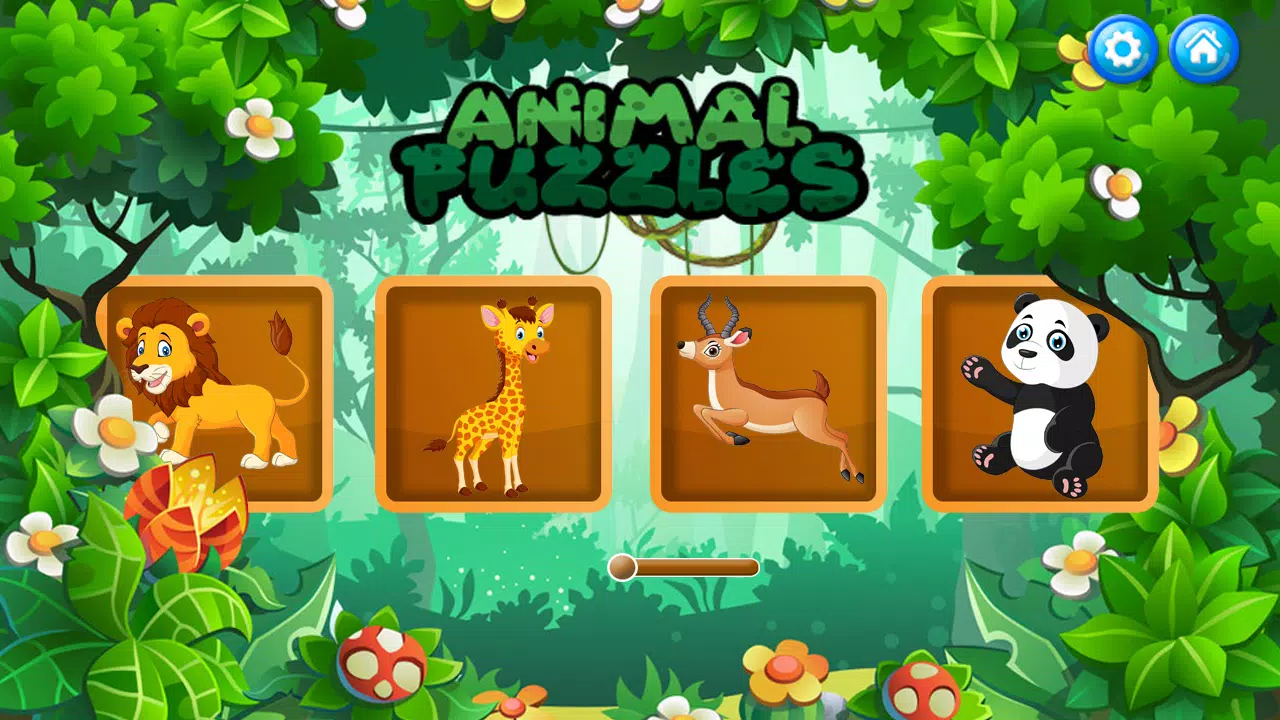 Schermata Kids Puzzles - Safari Puzzles 0