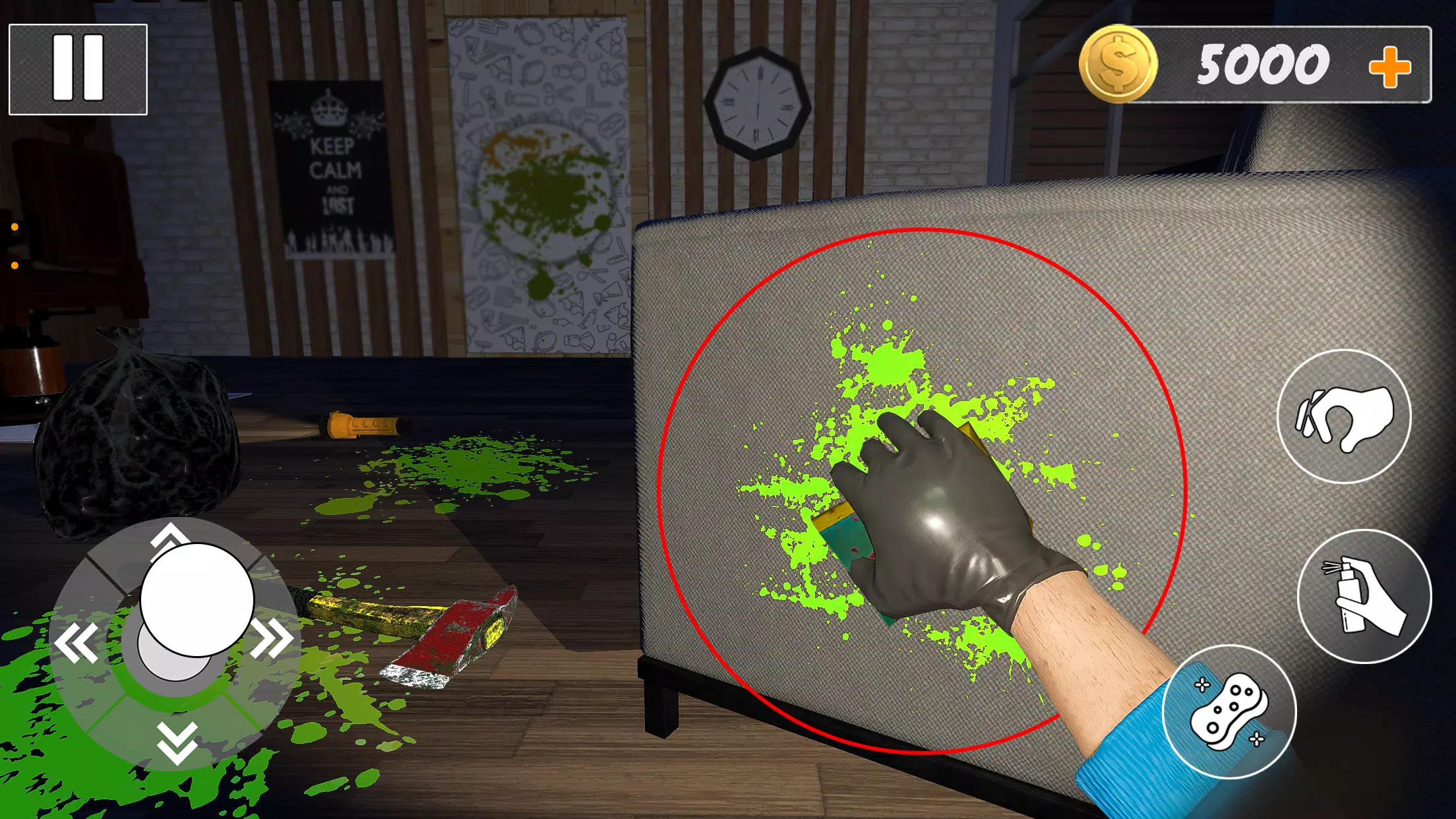 Murder Evidence Cleaner Games Ảnh chụp màn hình 2