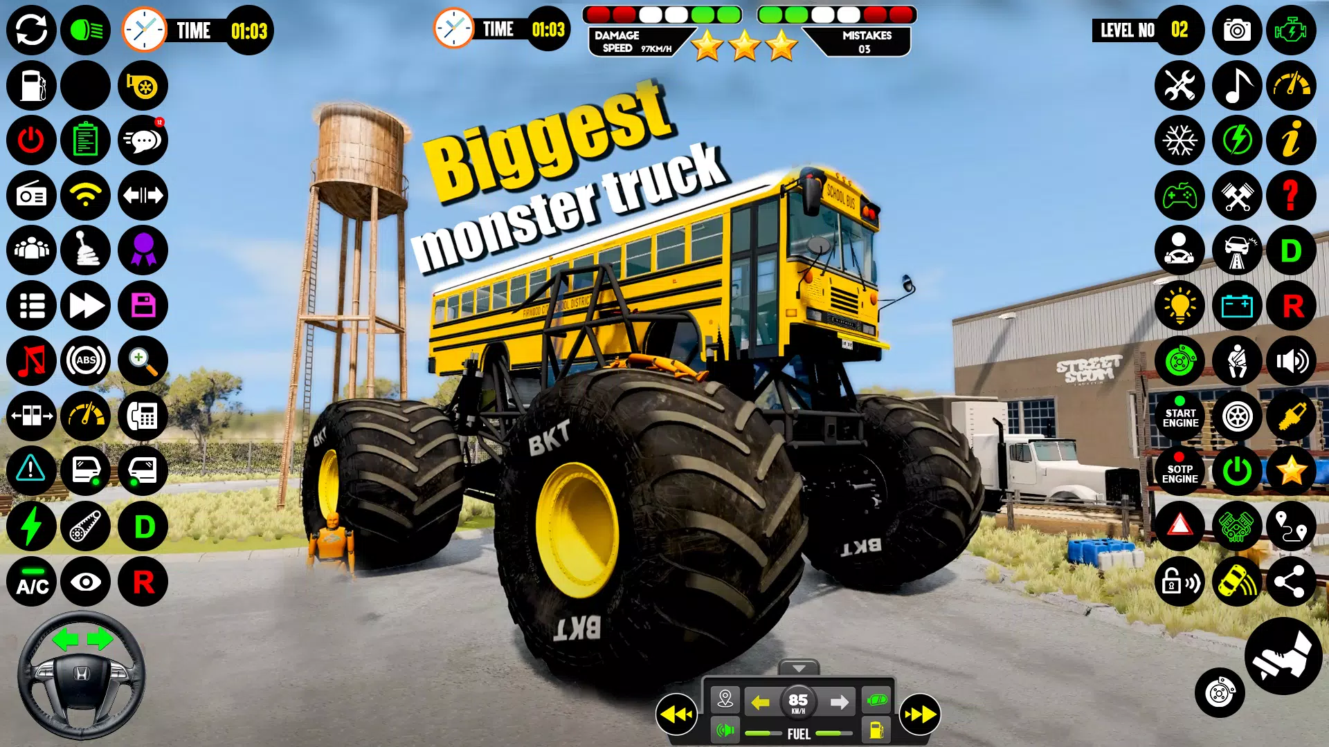4x4 Monster Truck Game - Derby Capture d'écran 2