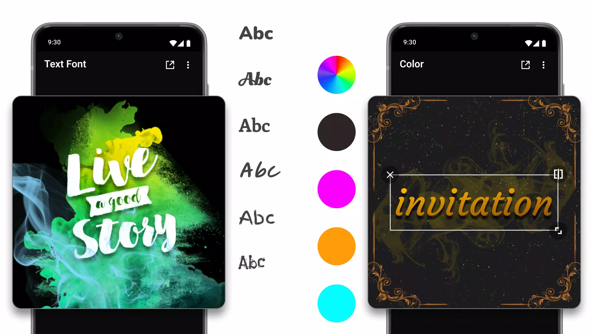 Smoke Name Art Maker Ảnh chụp màn hình 2