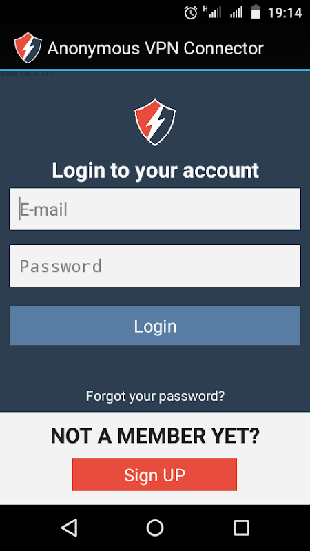 Anonymous VPN Connector Ekran Görüntüsü 0