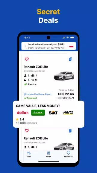 EconomyBookings Car Rental स्क्रीनशॉट 3