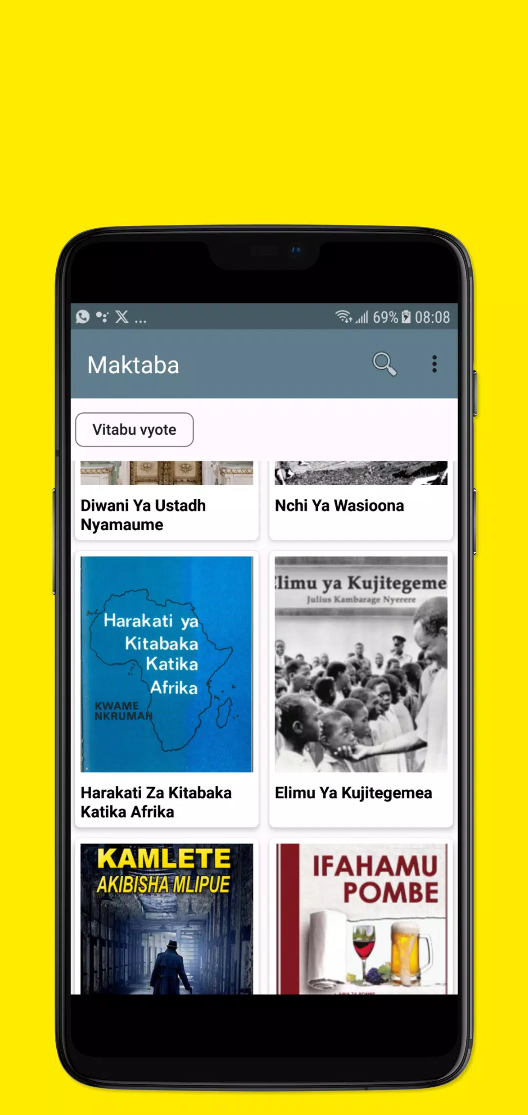 Maktaba Sauti Capture d'écran 1