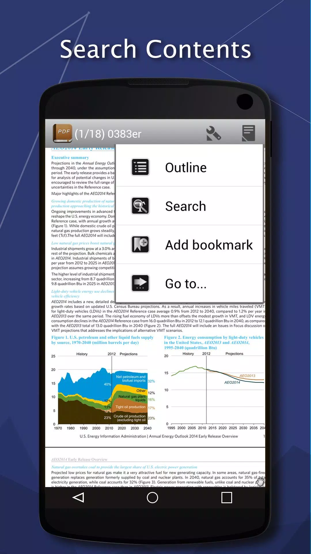 PDF Reader Capture d'écran 3
