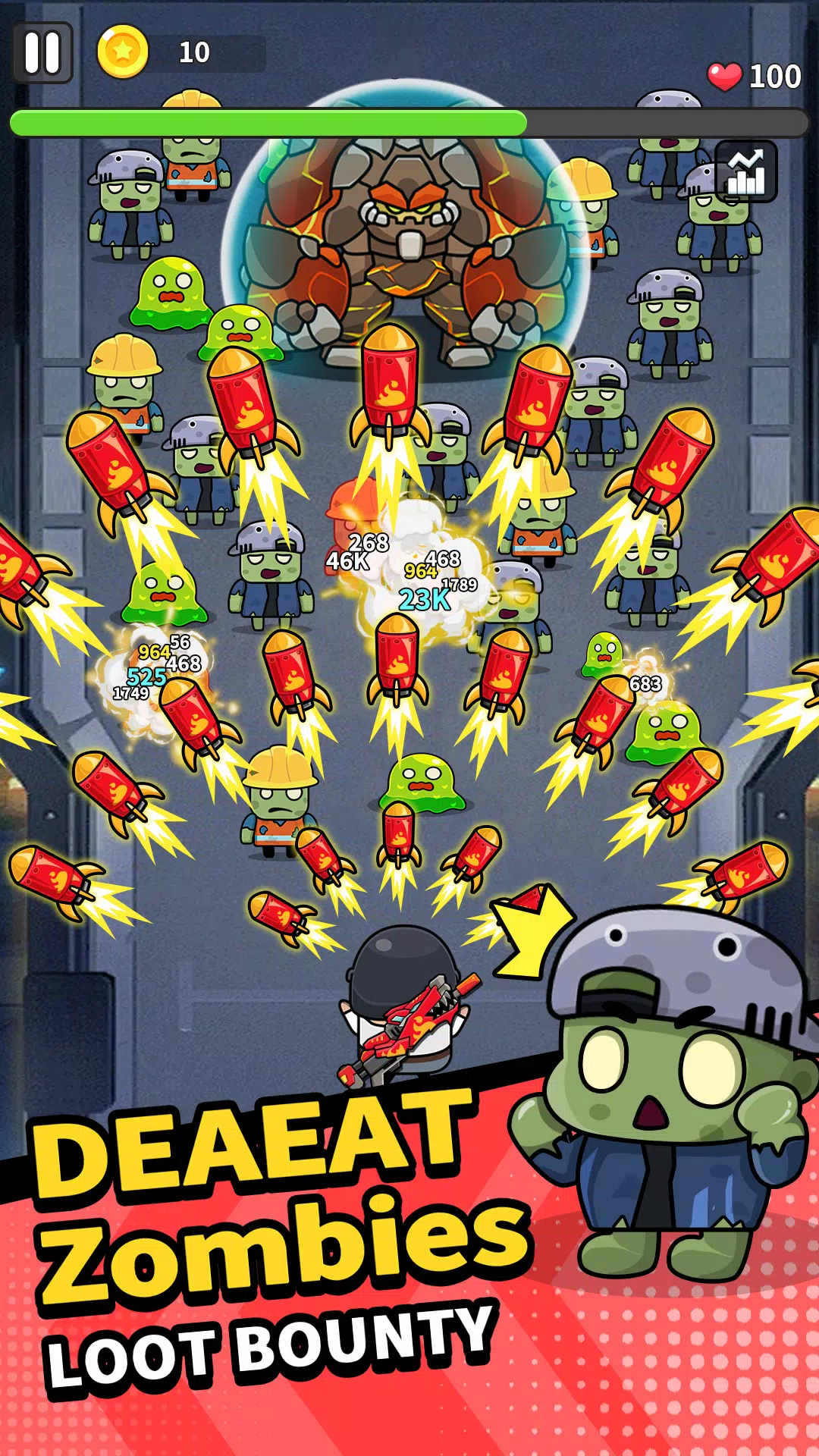 Doomsday Survivo : Zombie War 螢幕截圖 0