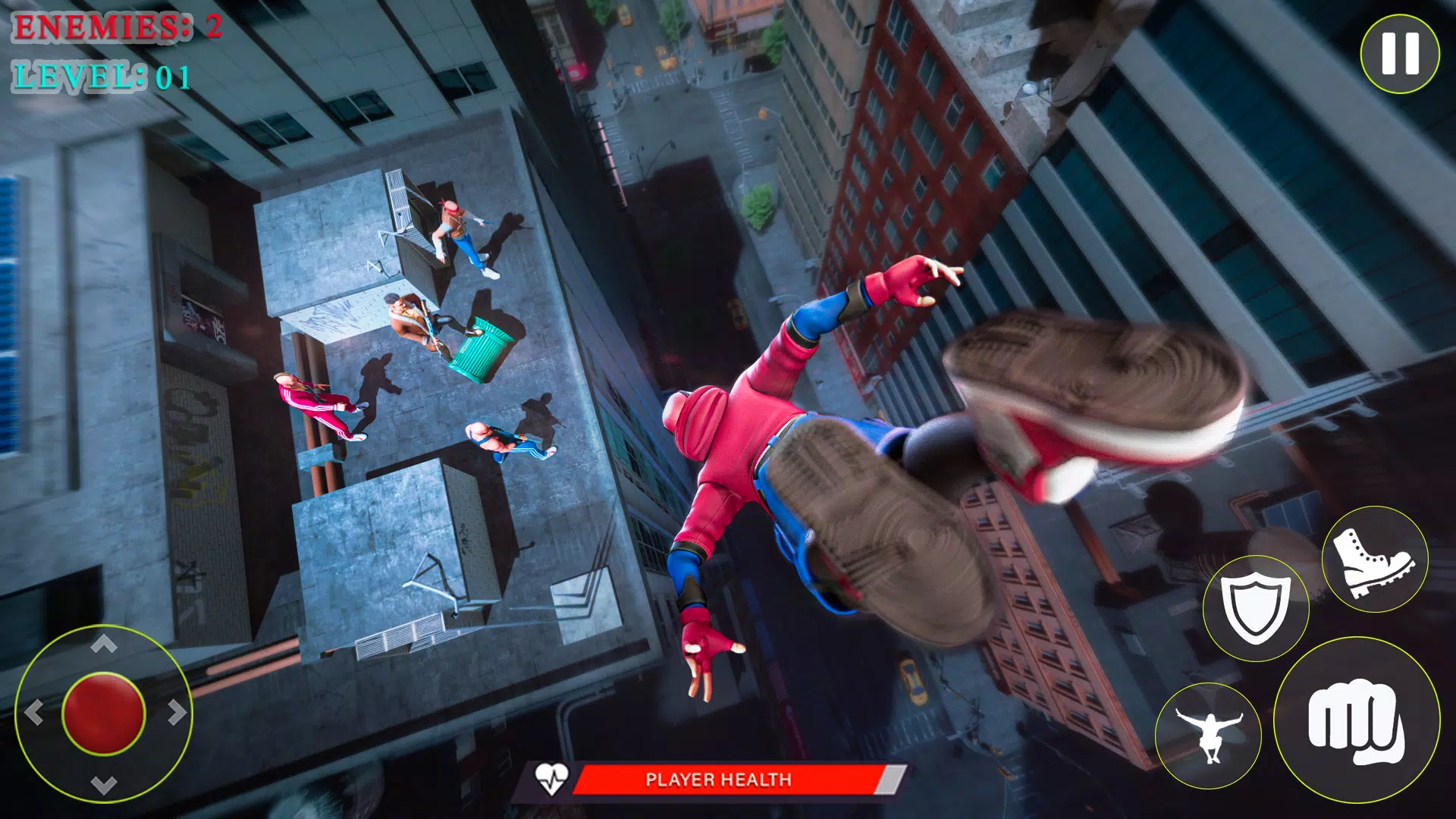 Spider Fighter Hero Man 3d 螢幕截圖 3