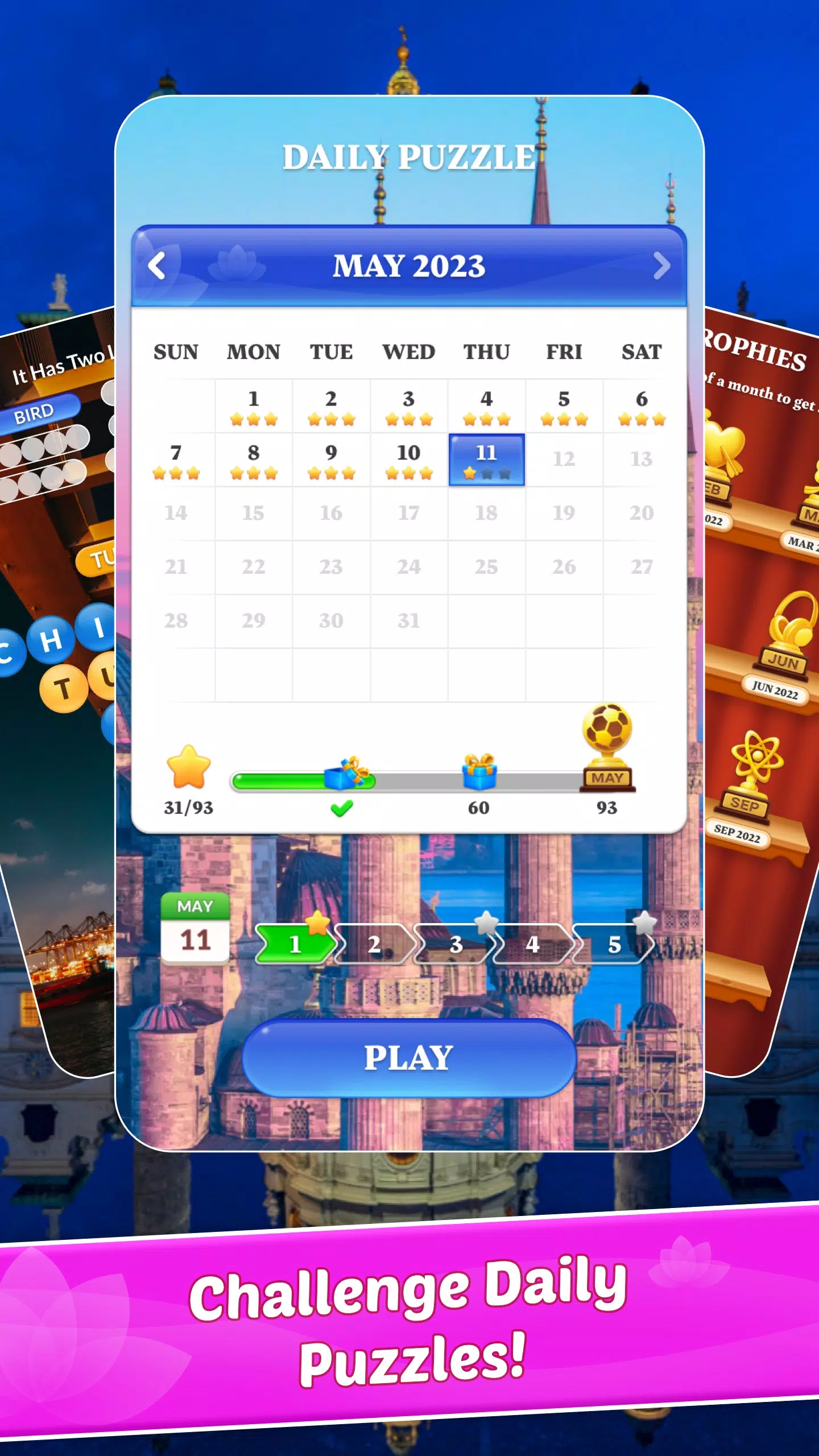 Word Town: Find Words & Crush! 螢幕截圖 2