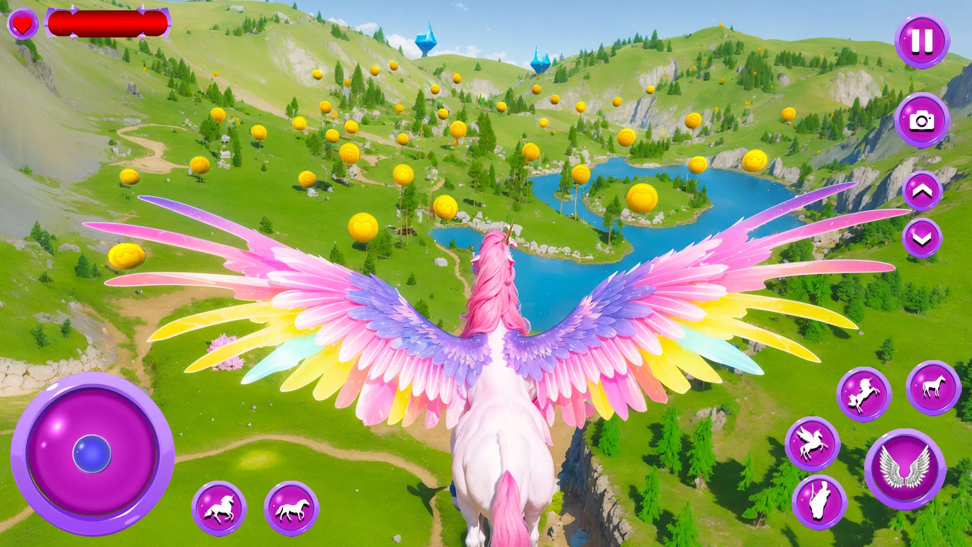 My Unicorn Flying Horse Care Captura de tela 3