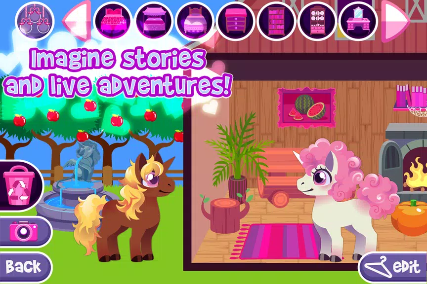 My Magic Castle - Poneys, Unic 螢幕截圖 3