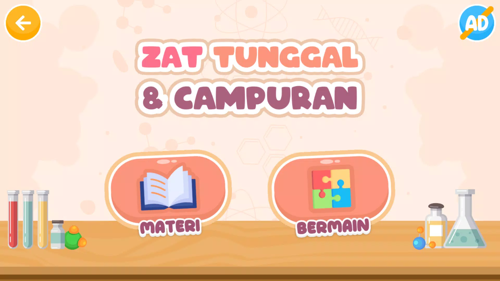 Zat Tunggal dan Campuran 螢幕截圖 1