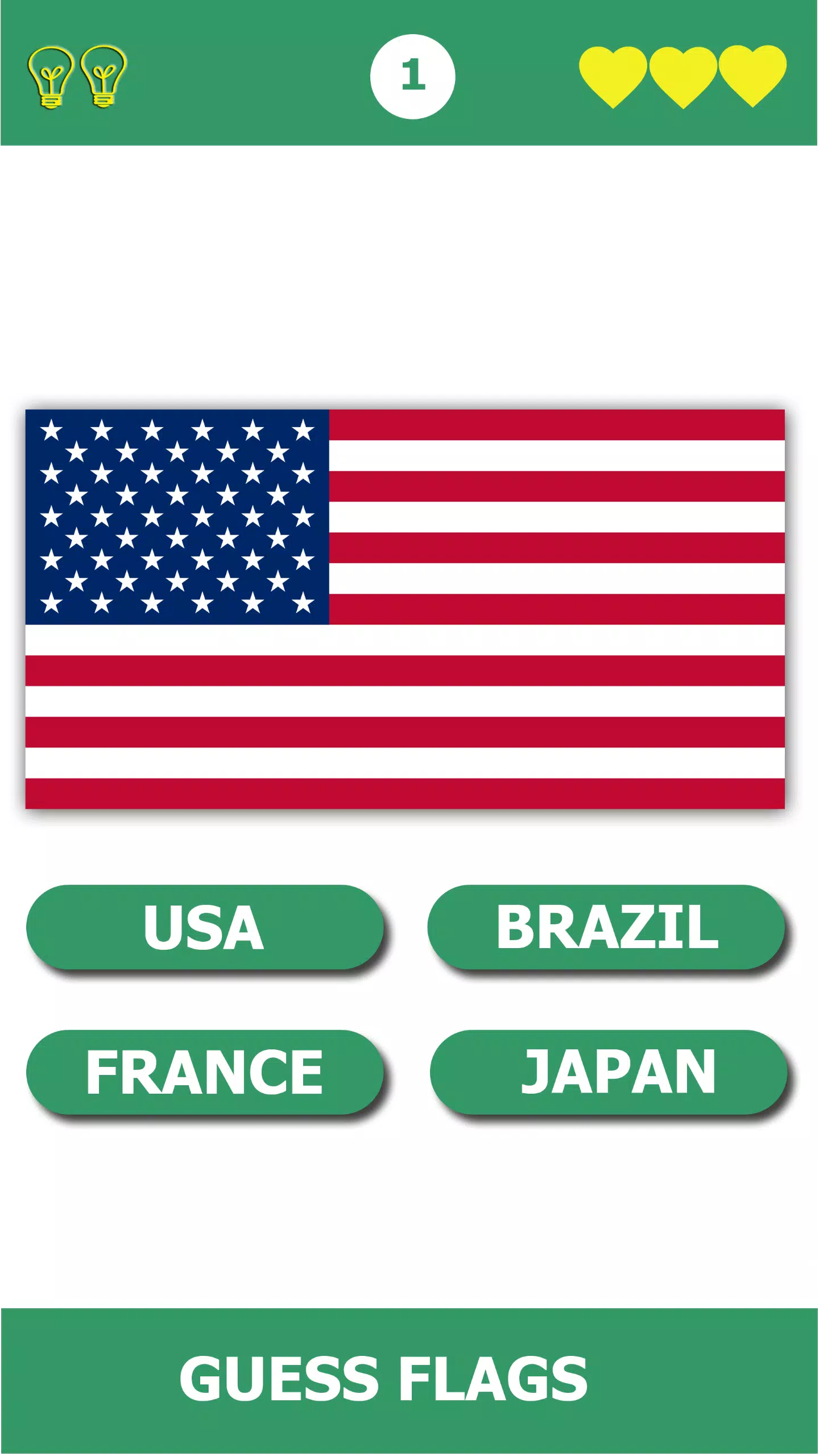 Schermata Flag Quiz Gallery 0