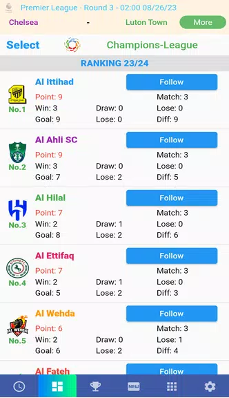 Saudi League Matches Captura de tela 1